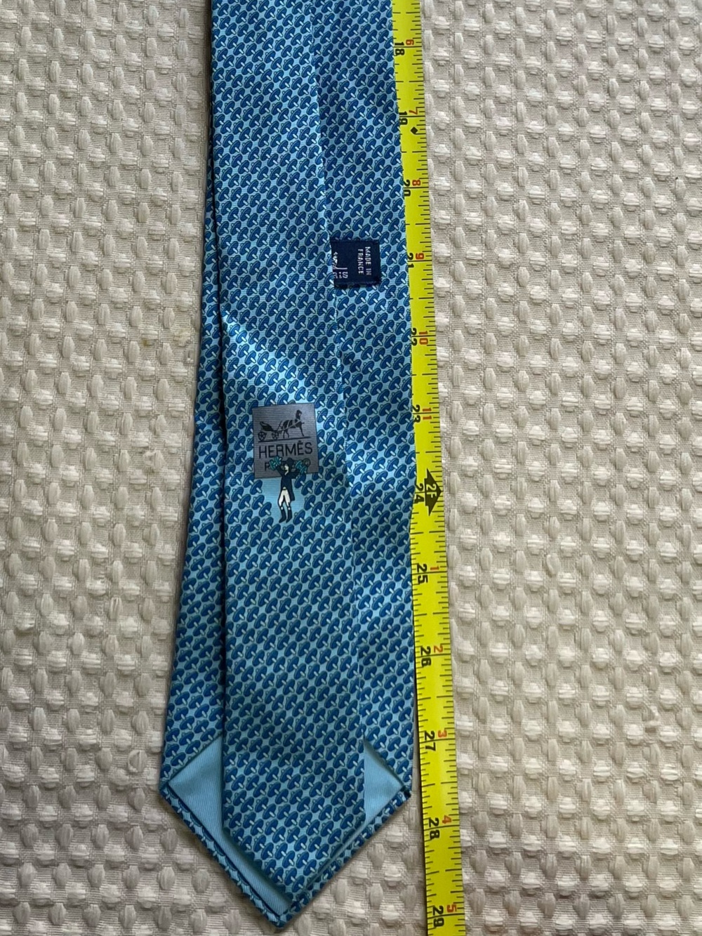 Hermès 645871 SA Silk Tie - Picture 6 of 6